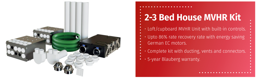MVHR Heat Recovery Ventilation Kits