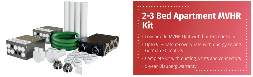 MVHR Heat Recovery Ventilation Kits
