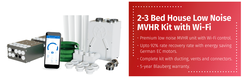 MVHR Heat Recovery Ventilation Kits