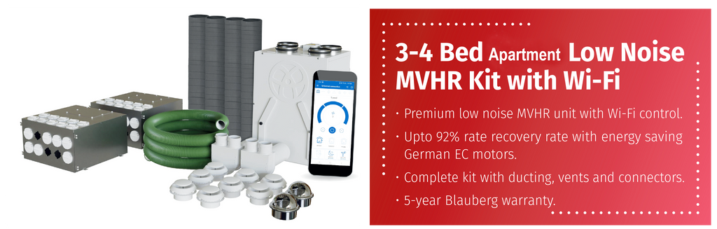 MVHR Heat Recovery Ventilation Kits
