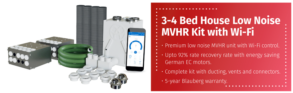 MVHR Heat Recovery Ventilation Kits