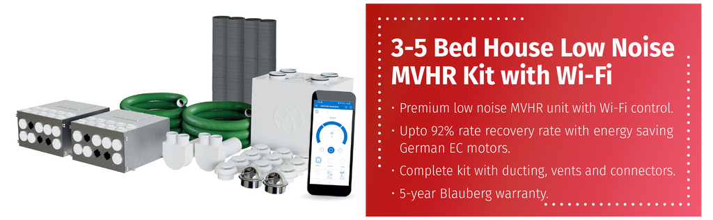 MVHR Heat Recovery Ventilation Kits